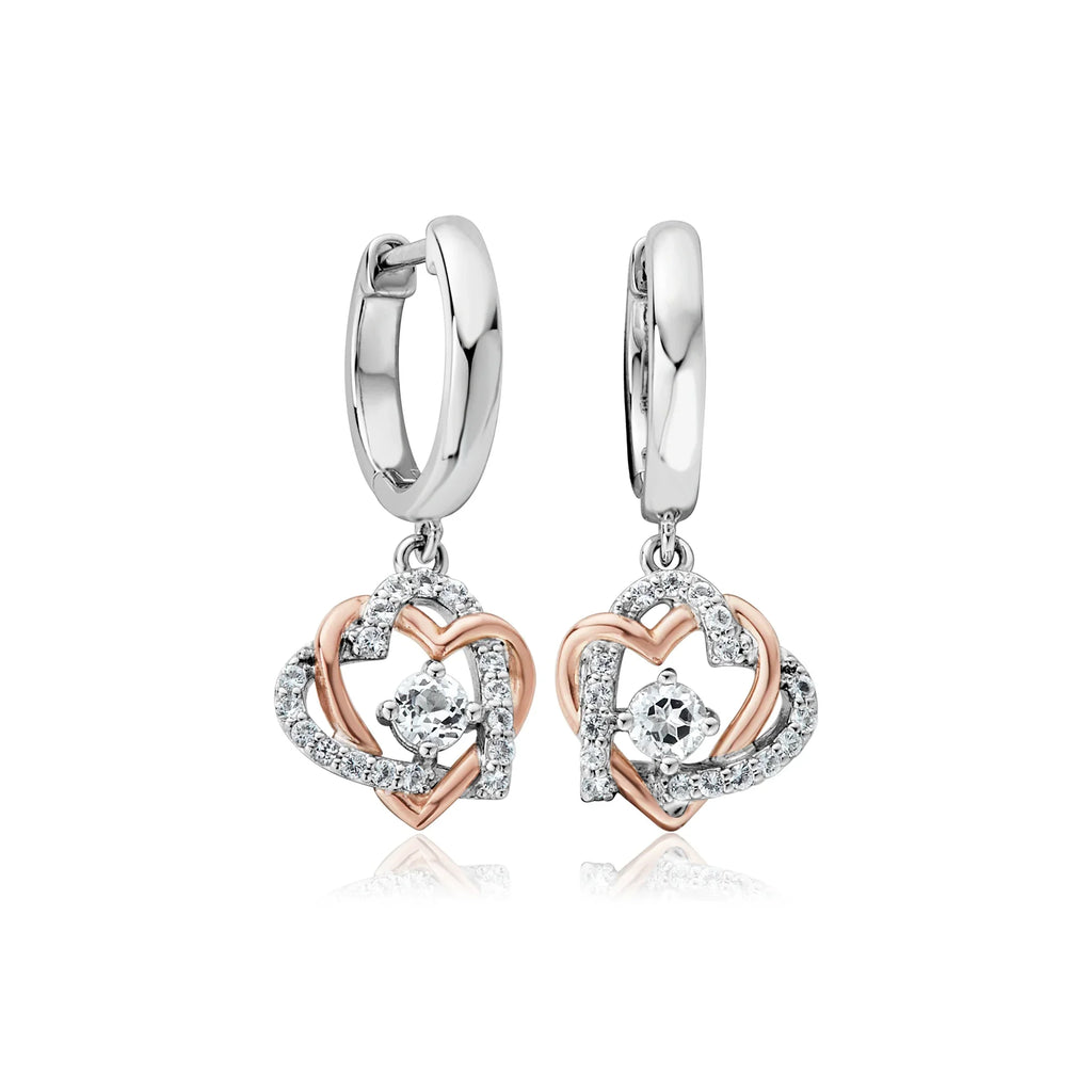 Heart-Shaped Drop Earrings: A Timeless Symbol of Love and Elegance
