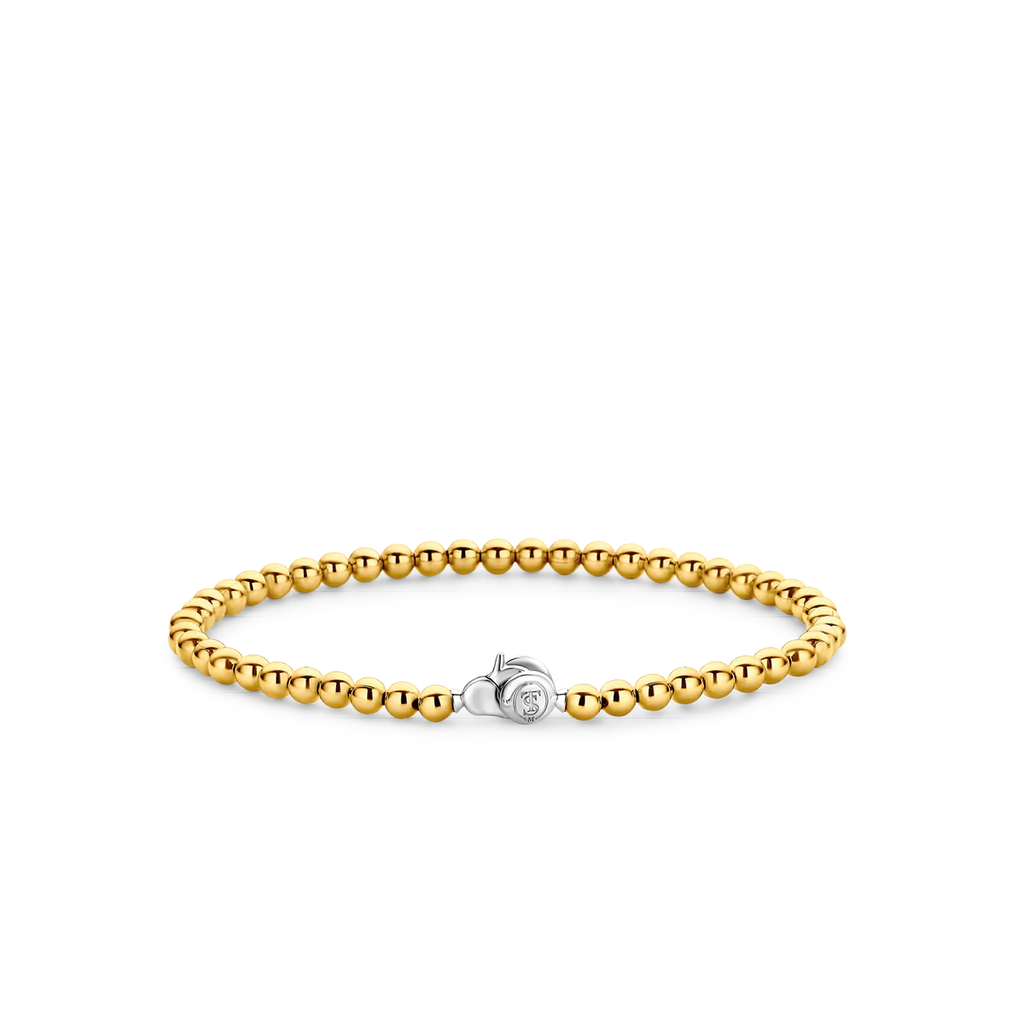 A Gold Ti Sento Milano Bracelet with a diamond.