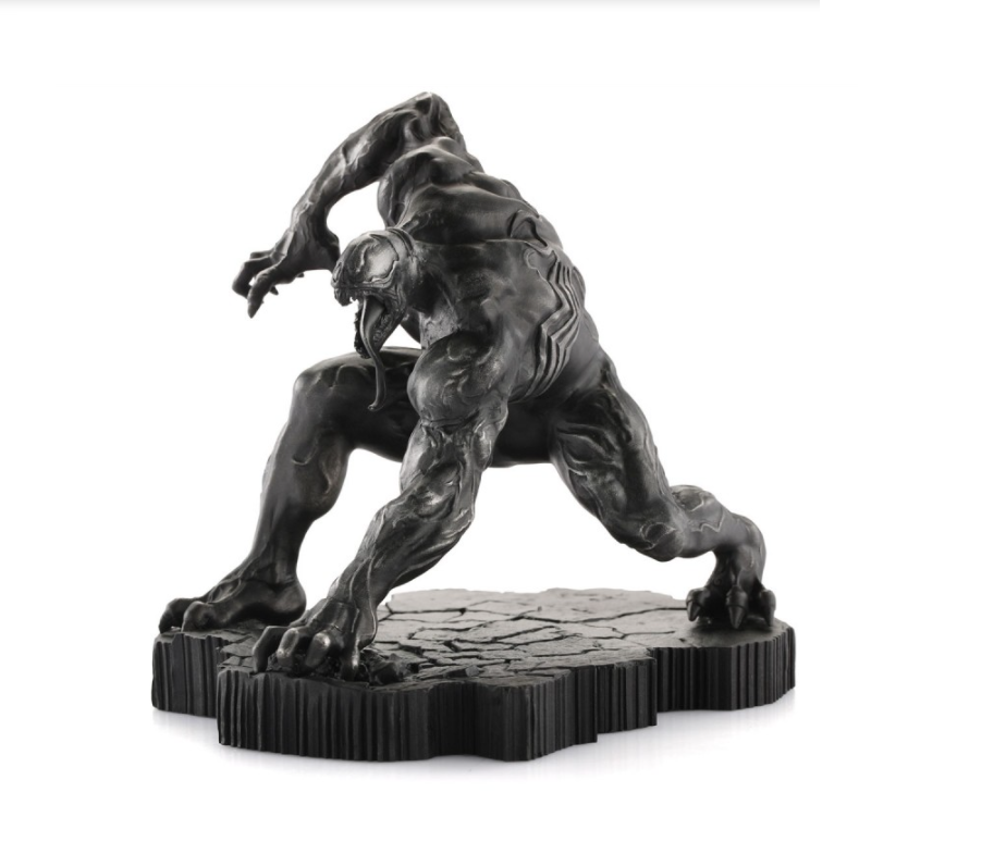 A Venom Black Malice Figurine, Limited Edition 017942, of a monster.