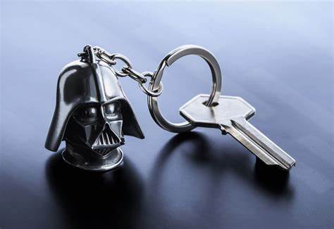 Darth Vader Star Wars Keyring.