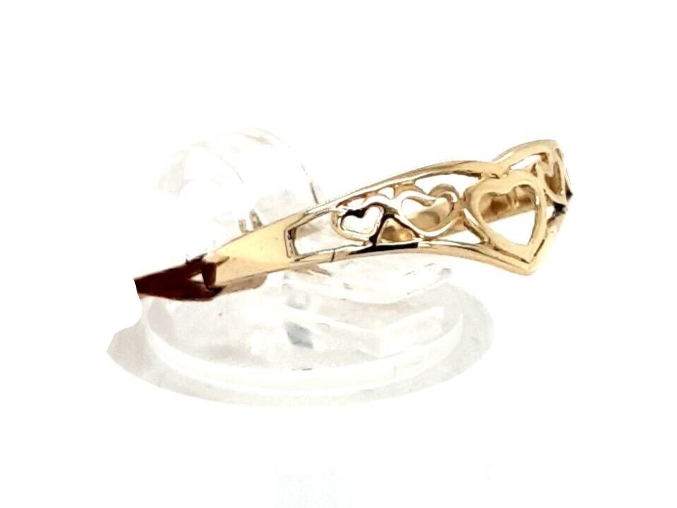 9ct Gold Wishbone Ring