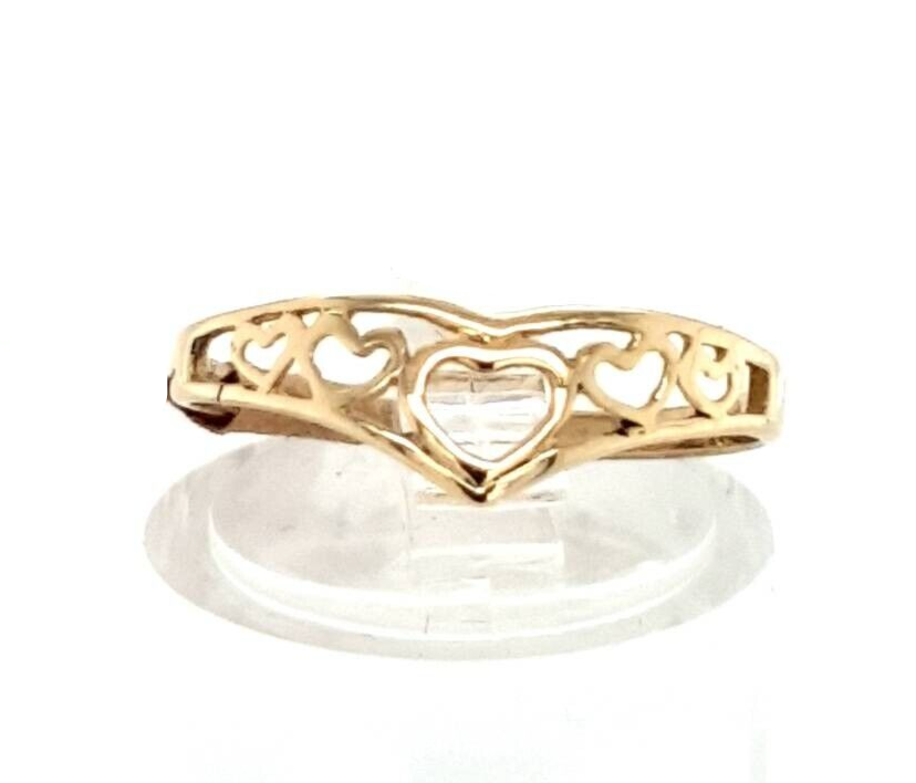 9ct Gold Wishbone Ring