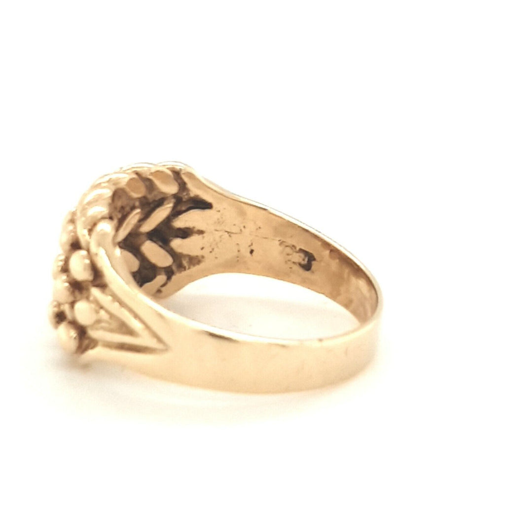 9CT GOLD KEEPER SHOT KNOT RING