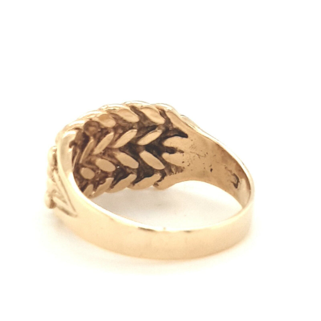 9CT GOLD KEEPER SHOT KNOT RING