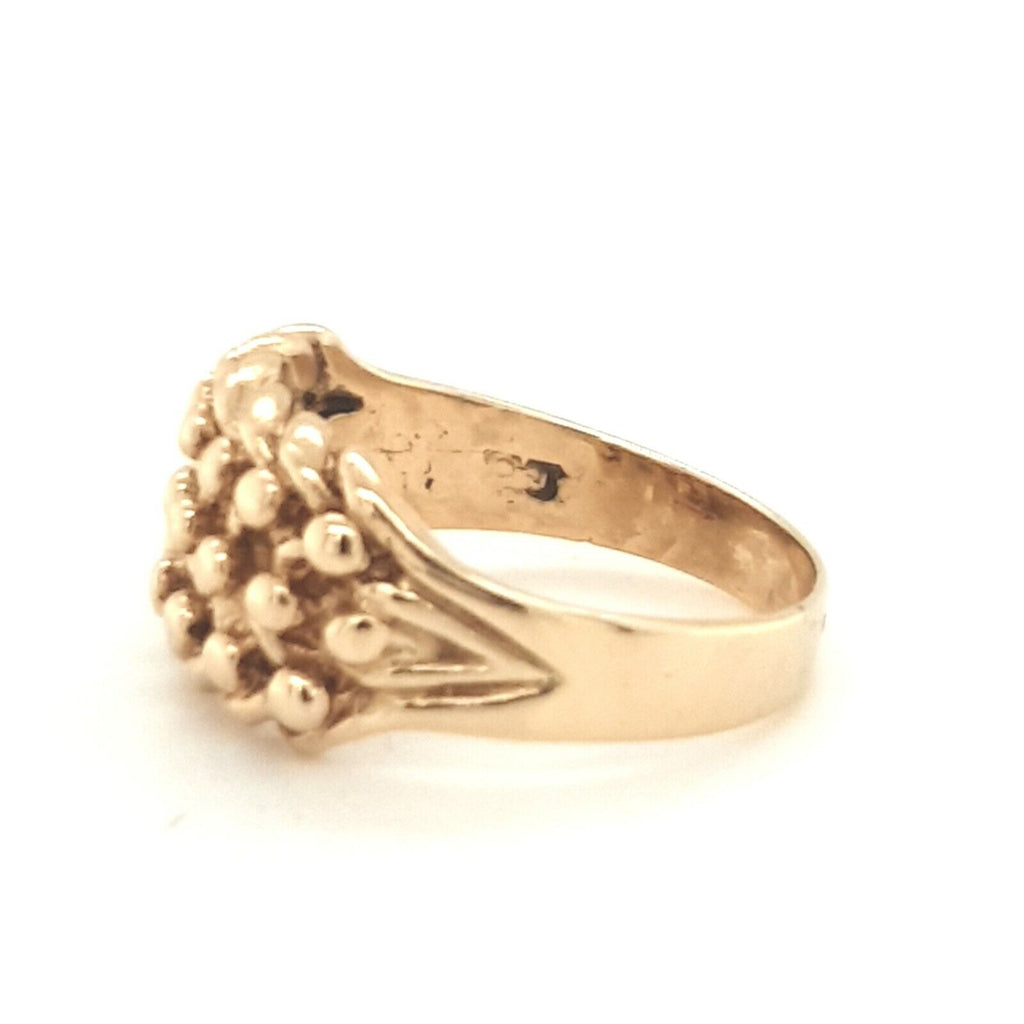 9CT GOLD KEEPER SHOT KNOT RING