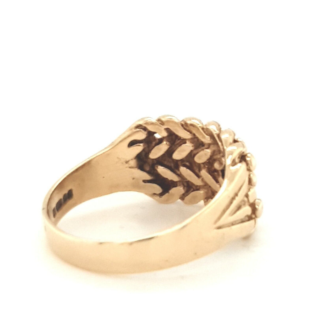 9CT GOLD KEEPER SHOT KNOT RING