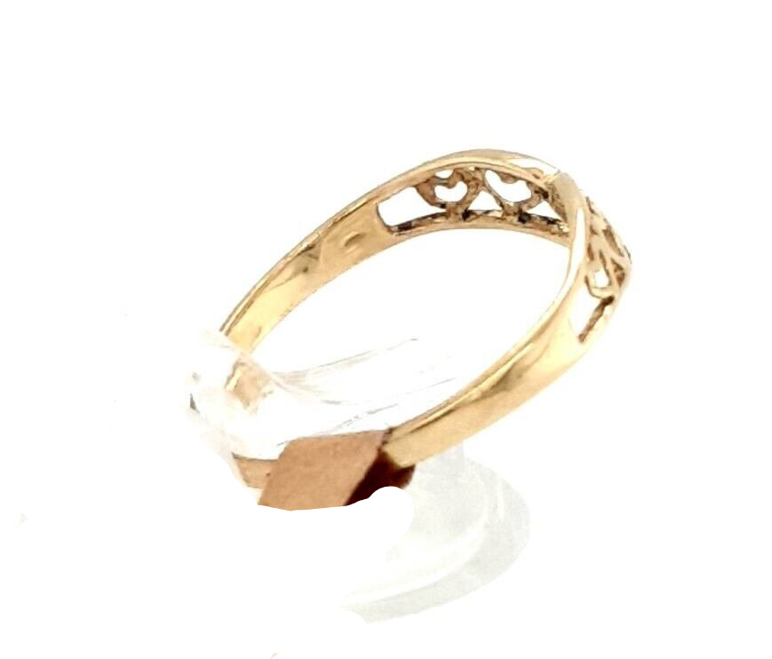 9ct Gold Wishbone Ring