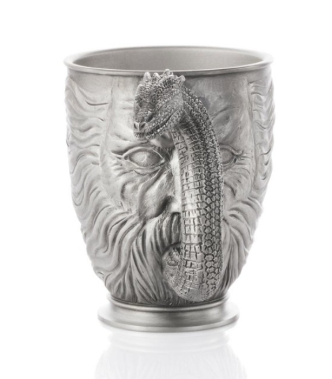 A Basilisk Mug 0120000 cup with a snake on it.