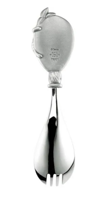 A Winnie the Pooh Piglet Spork – 0175001 with a flower on it.