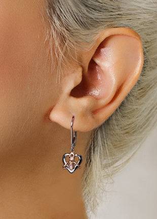 Clogau Dwynwen Opal Drop Earrings 3SDWE