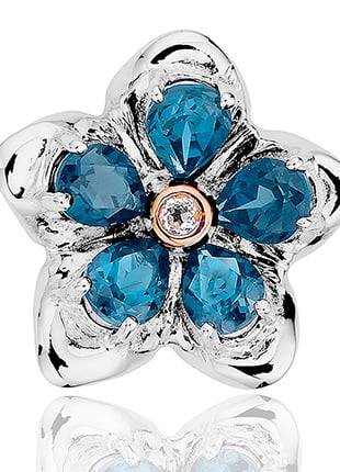 Pandora forget me on sale not stud earrings