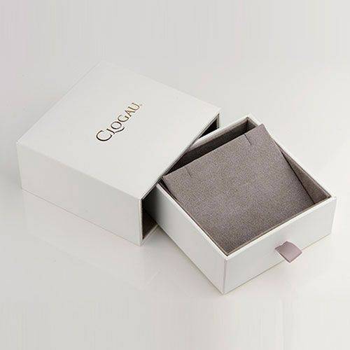 A white box with a CLOGAU Tree of Life Stud Earrings 3SNTLCSE inside.