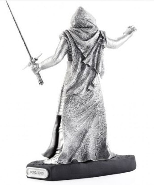A Kylo Ren Limited Edition Star Wars Figurine ES7069A holding a sword.