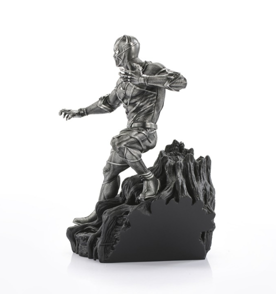 A Black Panther Figurine Limited Edition of a man in a garment.