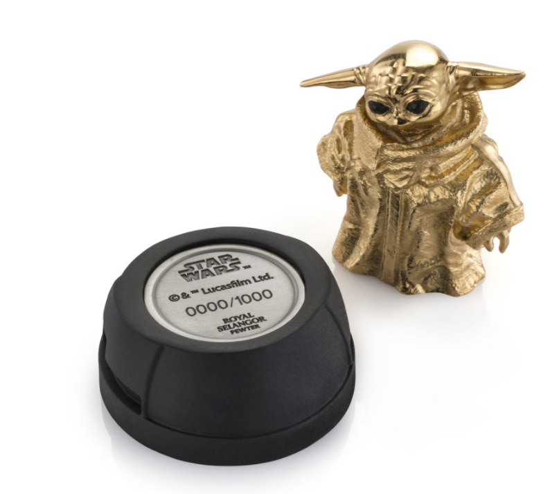 Yoda Star Wars Gilt Figurine Limited Edition. EC4323A