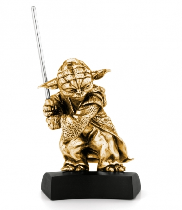 Yoda Star Wars Gilt Figurine Limited Edition. EC4323A