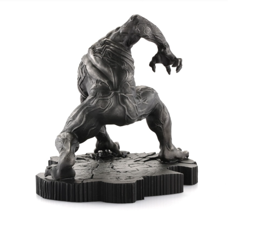 A Venom Black Malice Figurine. Limited Edition 017942 of a creature on top of a black base.