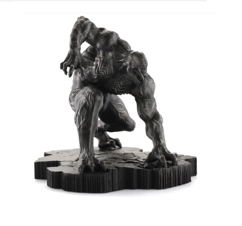 A Venom Black Malice Figurine. Limited Edition 017942 of a man.