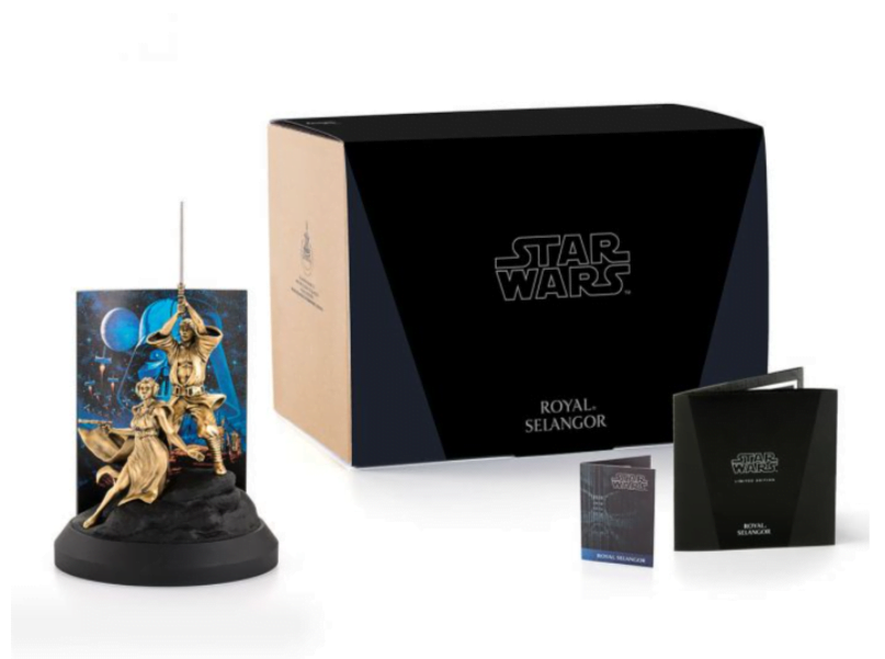 Star Wars A New Hope Gilt Limited Edition Diorama