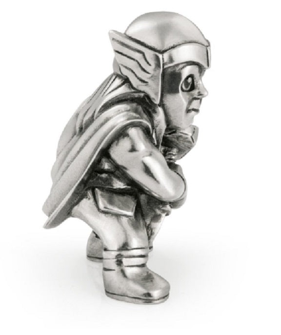 A Thor Mini Figurine 017967R of a troll wearing a helmet.
