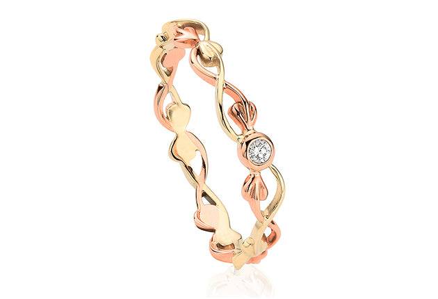 A Clogau Tree of Life® Diamond Stacking Ring TOLDSR.