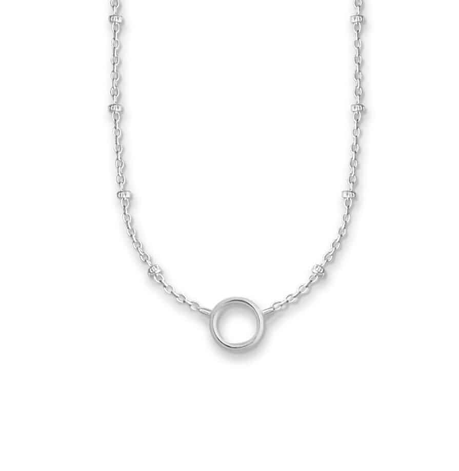 A THOMAS SABO Necklace X0233-001-12-L45V with a circle pendant.