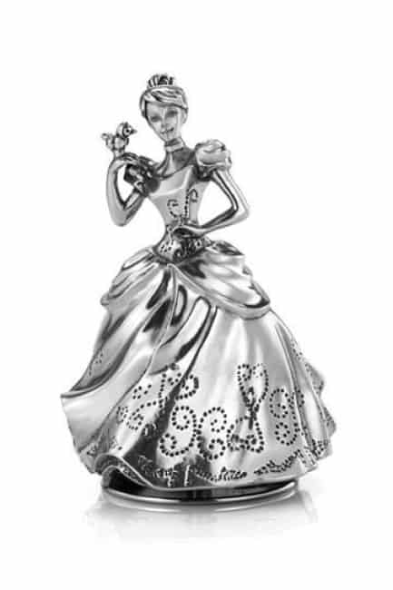 A Cinderella Music Carousel 016309R figurine of a princess in a dress.